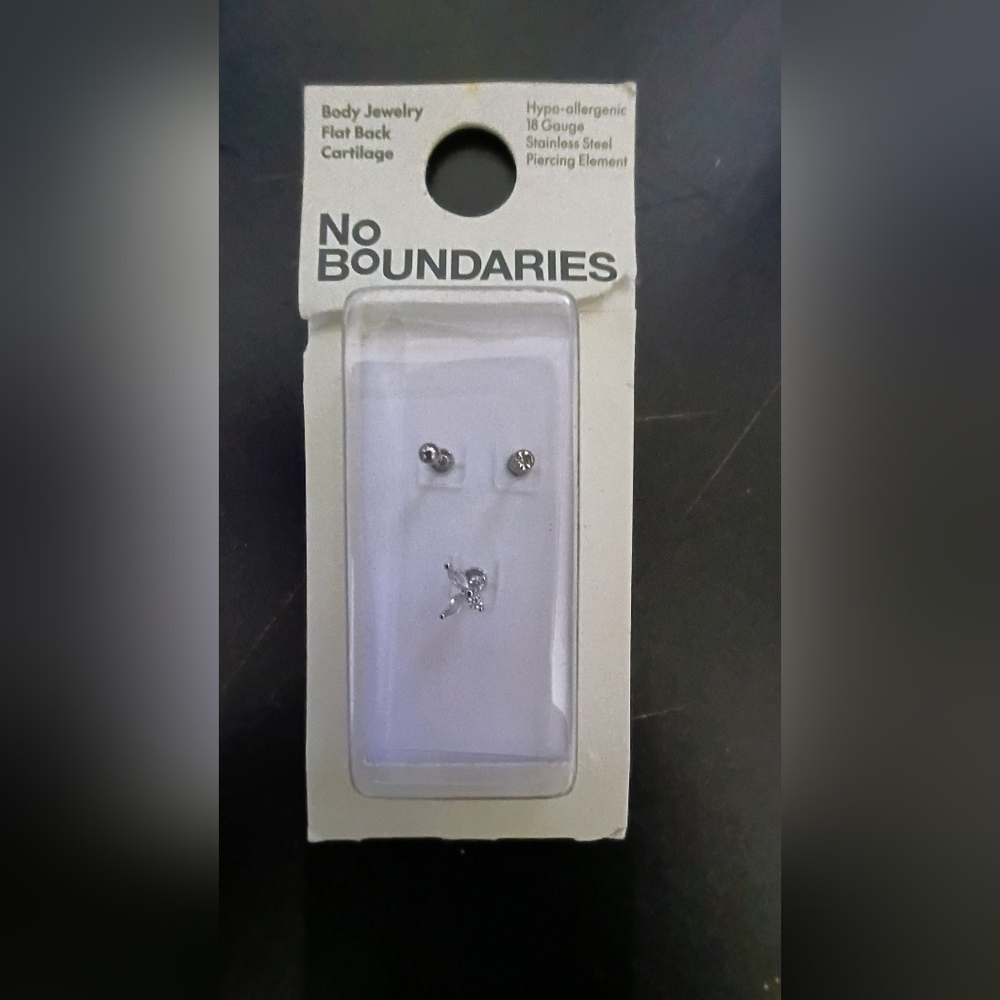 No Boundaries Flat Back Body Jewelry